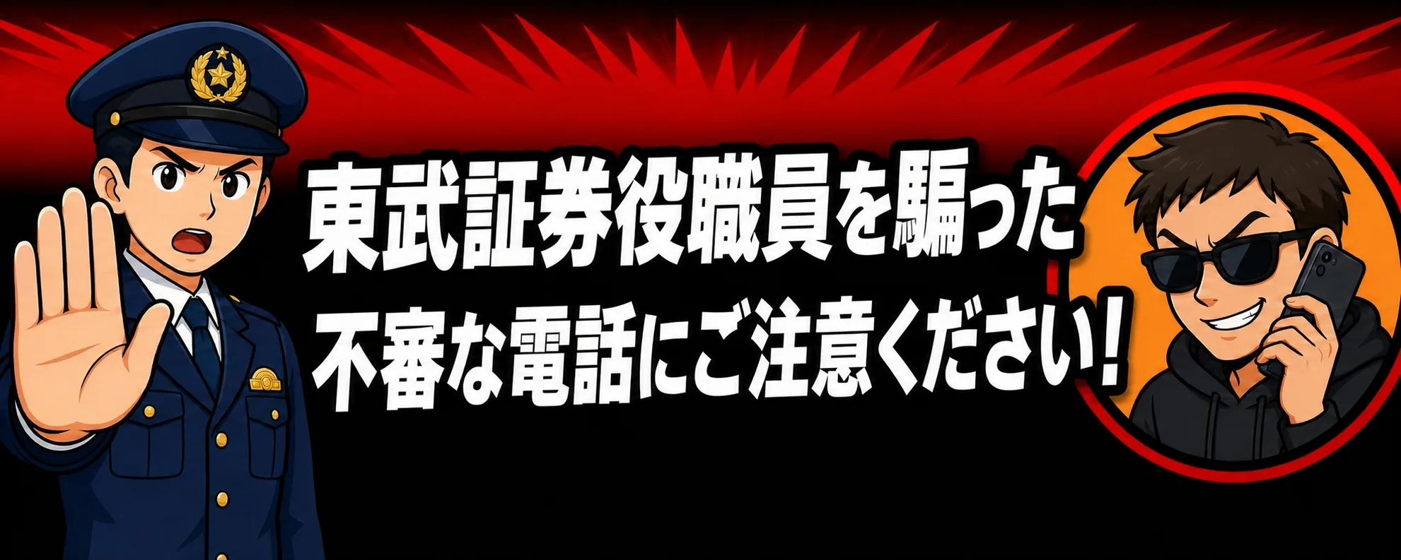 東武証券役職員を騙った不審な電話にご注意ください